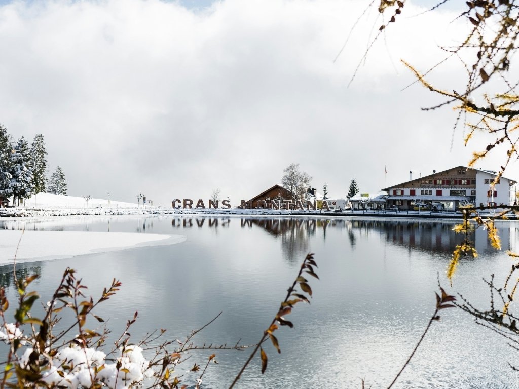 Crans montana winter